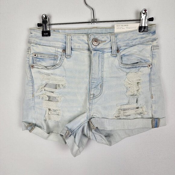 NWT American Eagle Hi-Rise Shortie 4 - Picture 1 of 3